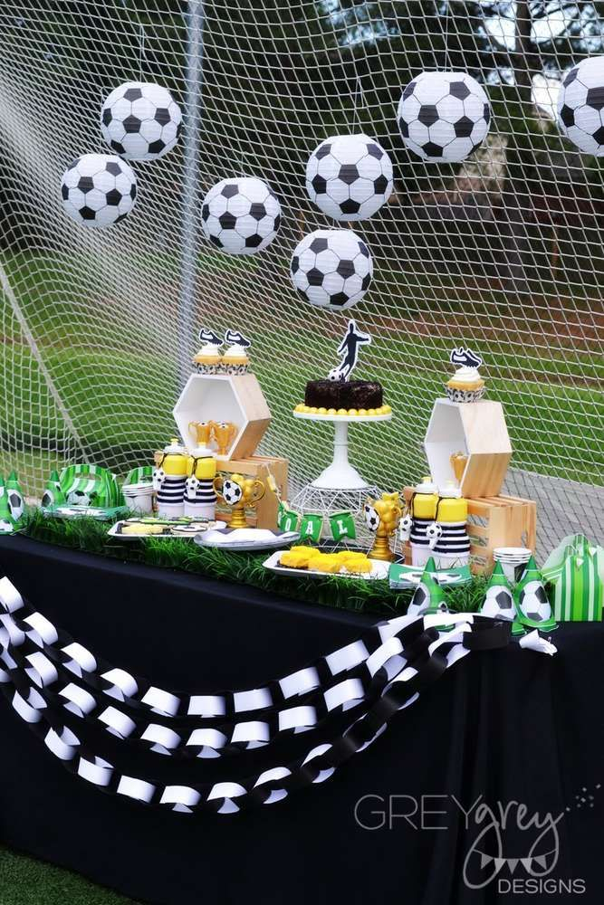 54 Best Soccer Party Ideas Images On Pinterest Soccer Party 