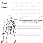 Annie Oakley Women s History Month Freebie History Worksheets First