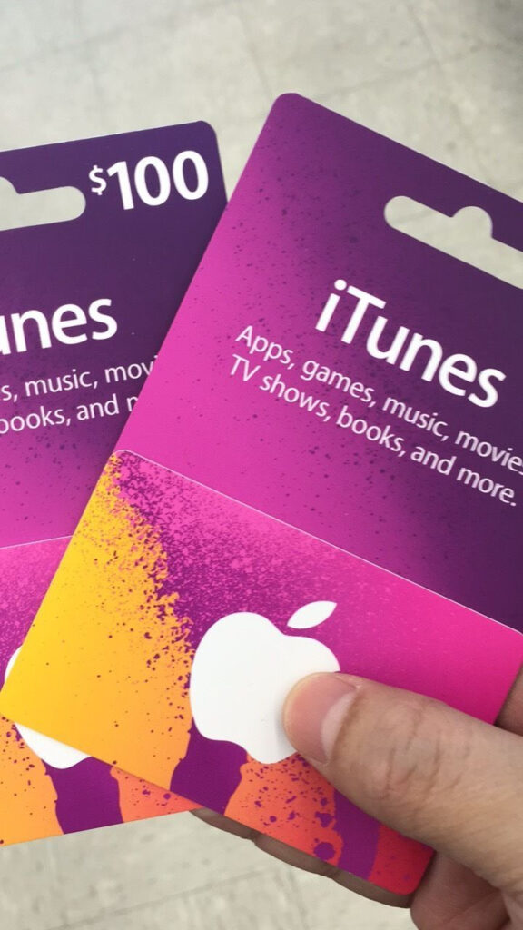 Apple ITunes Gift Card 200 US Dollars 100 X 2 200 Http 