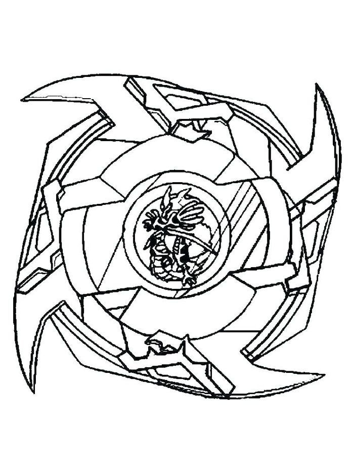 Beyblade Burst Evolution Printable Coloring Pages Cartoon Coloring 