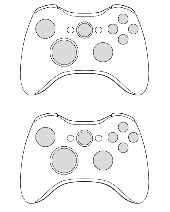 Controller Template By D Shade Free Images At Clker Vector Clip 