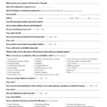 Dental Health History Form Printable Pdf Download