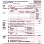 Fillable Form 1040a U s Individual Income Tax Return 2015 Printable