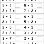 First Grade Math Facts Printable Worksheets Printable Worksheets
