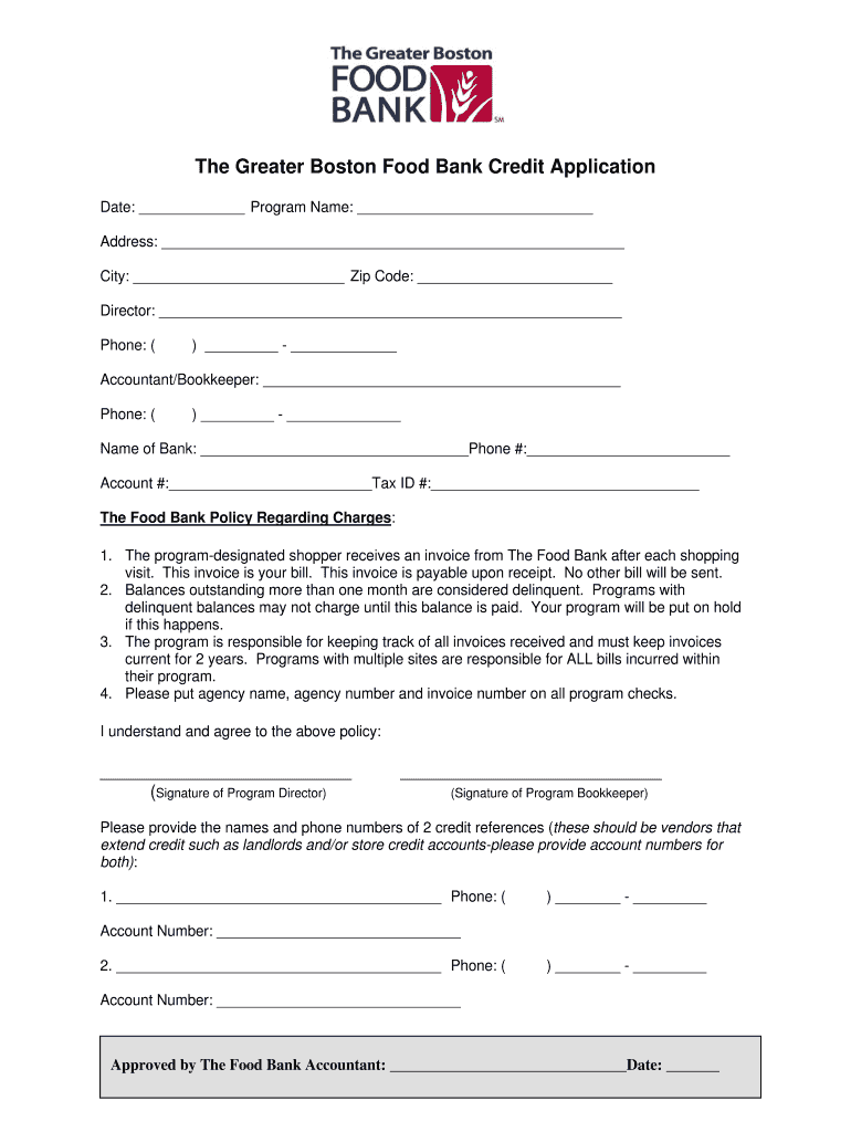Food Bank Proxy Form Fill Out And Sign Printable PDF Template SignNow