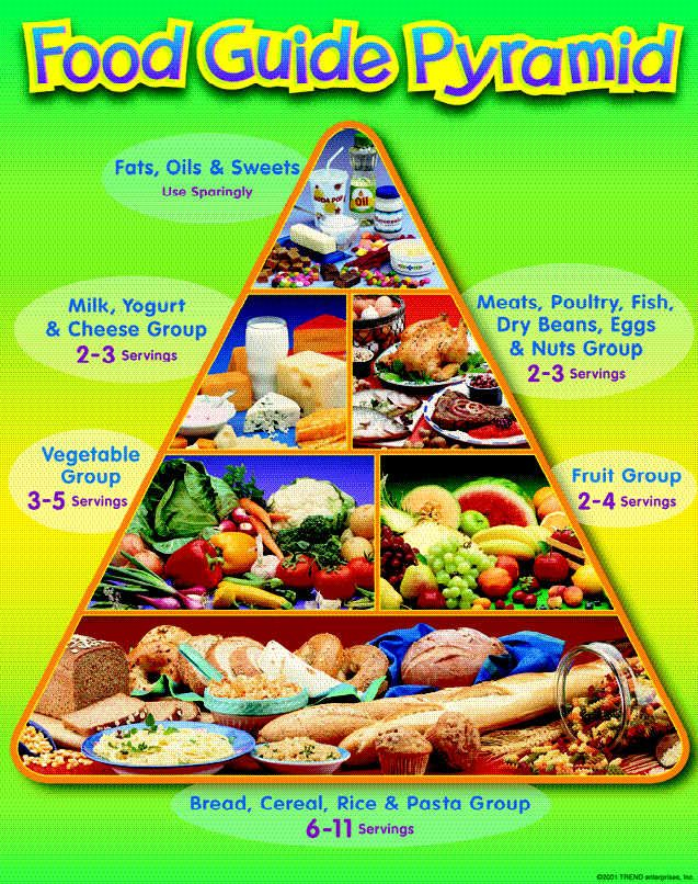 Food Guide Pyramid Food Pyramid Kids Food Pyramid Servings Food Pyramid