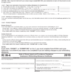 Form W 4 Download Printable PDF Or Fill Online Employee s Withholding