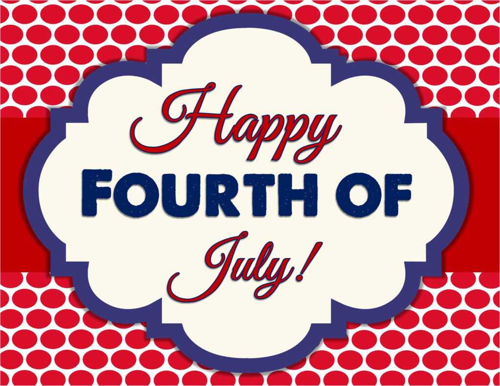 FREE 4th Of July Party Printables By Designs By Serendipity Catch My 