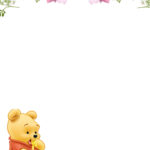 FREE Classic Winnie The Pooh Baby Shower Invitations FREE Printable