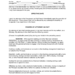 Free Florida Durable Statutory Power Of Attorney Form Word PDF