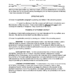 Free General Power Of Attorney Florida Form PDF Word