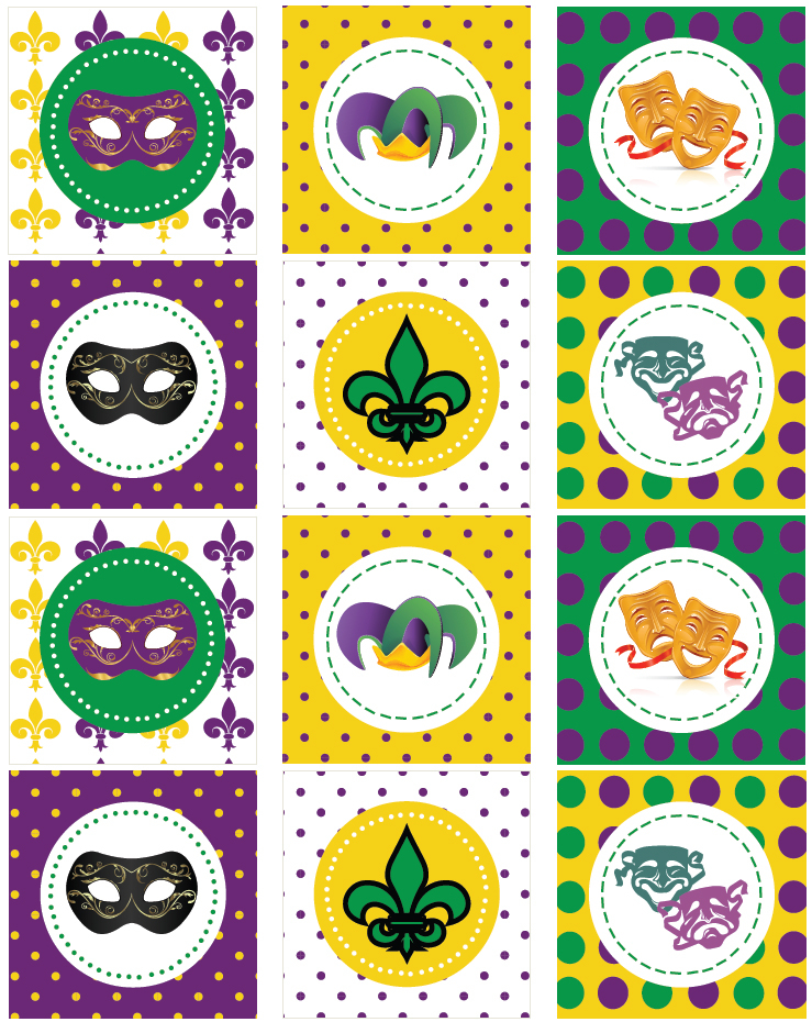 FREE Mardi Gras Printables From Wanessa Carolina Creations Catch My Party