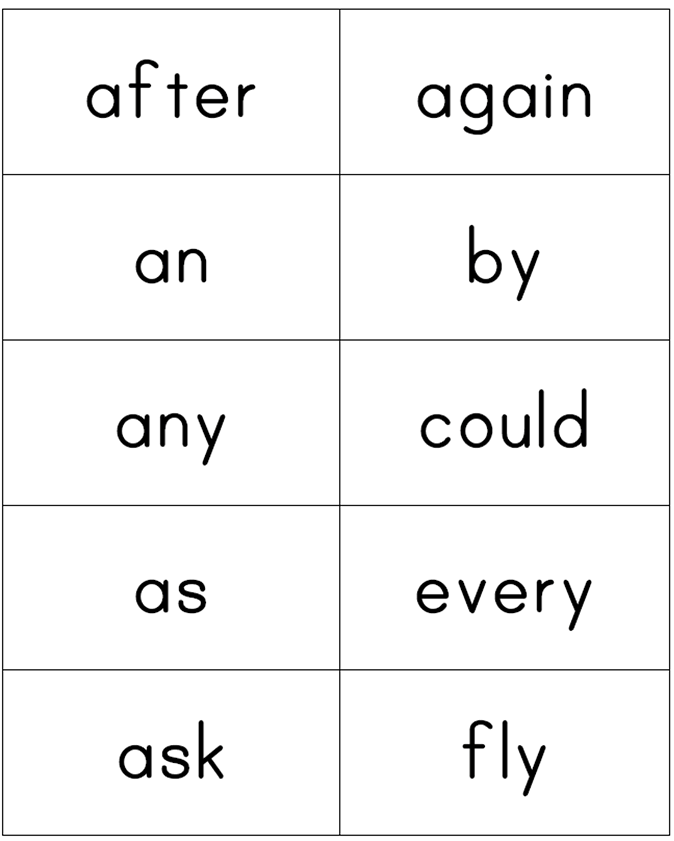 Free Printable 1st Grade Sight Words Flash Cards Thekidsworksheet