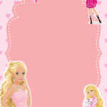 FREE Printable Barbie Birthday Invitation Templates FREE PRINTABLE