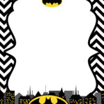 FREE Printable Batman Birthday Invitation Templates Download Hundreds