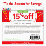 Free Printable Coupons Toys R Us Coupons
