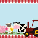 Free Printable Farm Party Invitations Labels Or Cards Farm Party