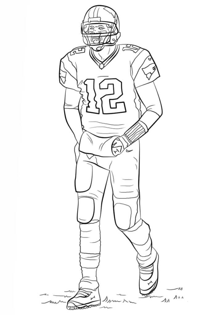Free Printable Football Coloring Pages For Kids Best Coloring Pages 