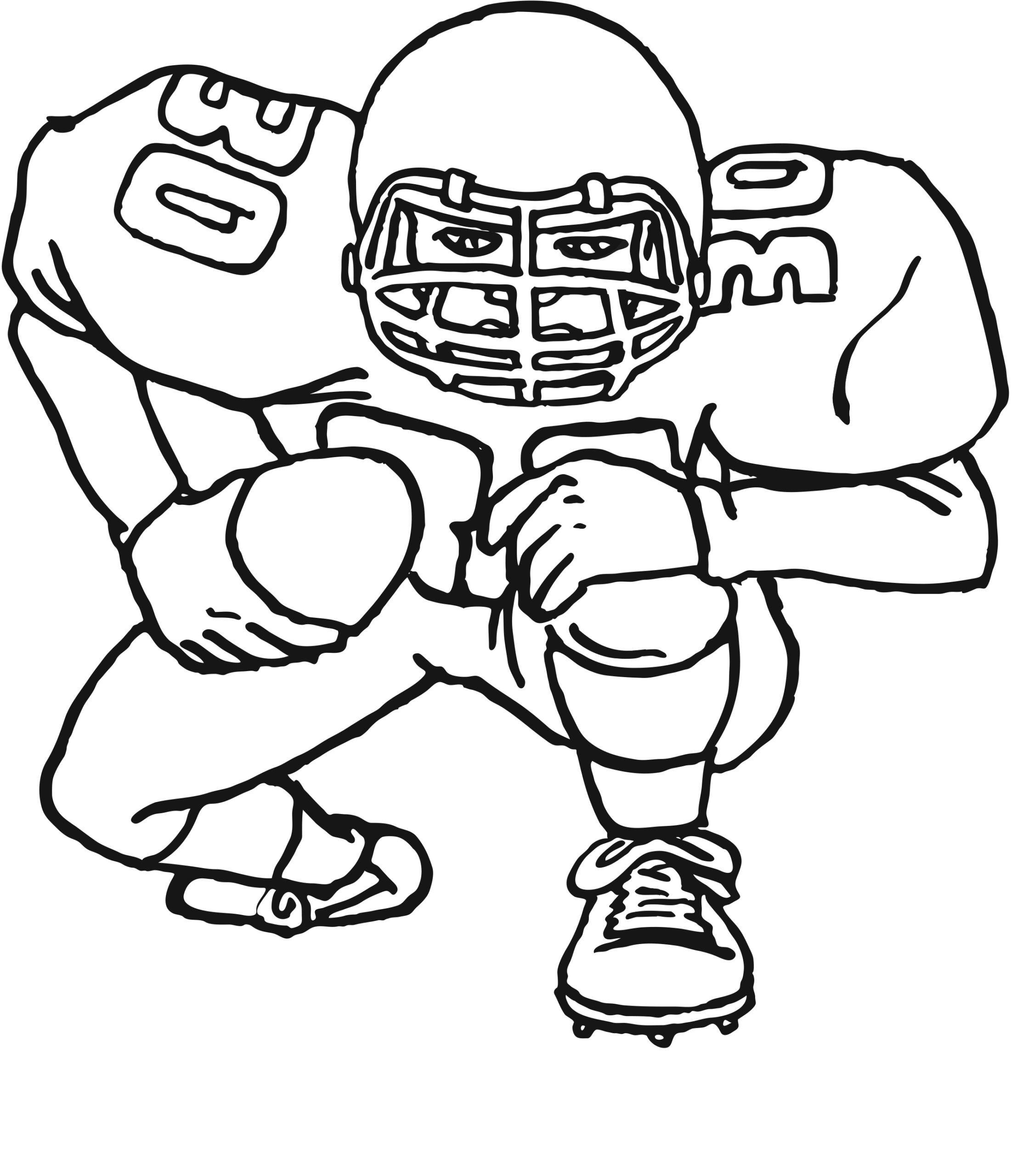 Free Printable Football Coloring Pages For Kids Best Coloring Pages 