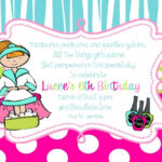 Free Printable Pamper Party Invitations