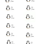 FREE Printable Penguin Letter Template And Gift Tags Printables