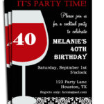 FREE Printable Personalized Birthday Invitations For Adults Download