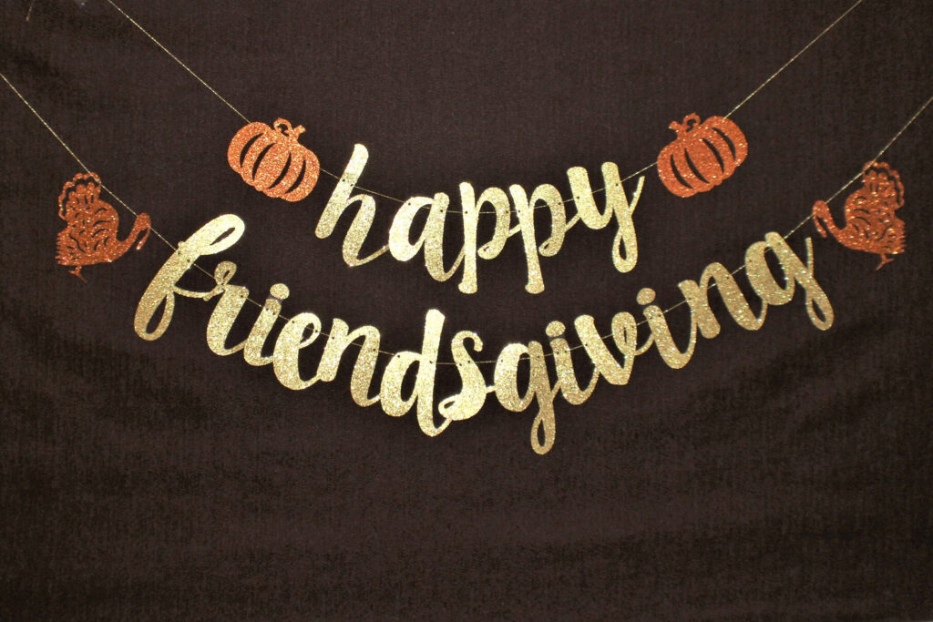 FRIENDSGIVING Friendsgiving Banner Happy Friendsgiving Etsy