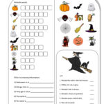 Halloween Spelling Activity Worksheets AlphabetWorksheetsFree