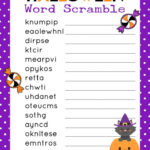 Halloween Word Scramble Happiness Is Homemade Halloween Words