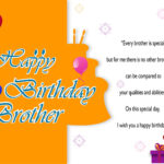 Happy Birthday Brother Greeting With Quotes GraphicsPlay