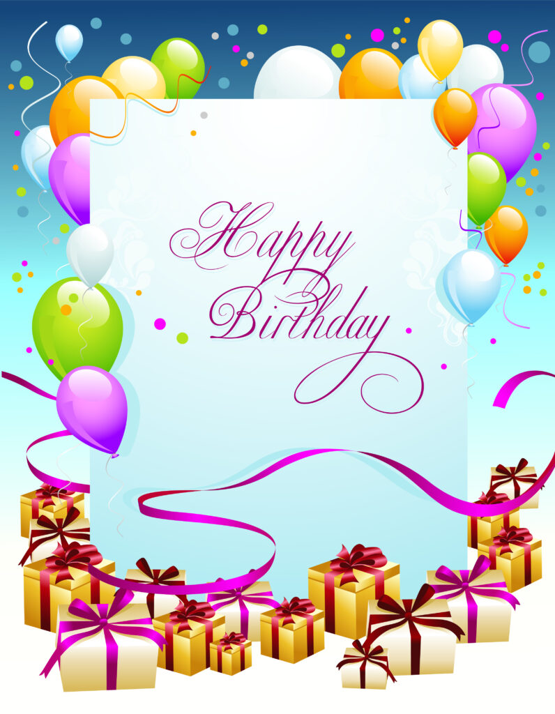 Happy Birthday Card Designs ClipArt Best