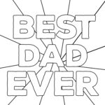 Happy Father s Day Coloring Pages Free Printables Paper Trail Design