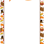 Happy Thanksgiving Border Clip Art Page Border And Vector Graphics