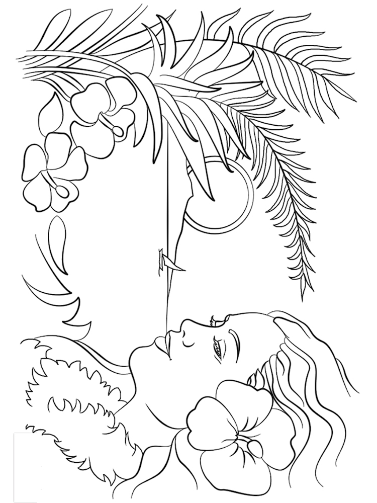 Hawaii Coloring Pages Download And Print Hawaii Coloring Pages 