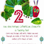 Hungry Caterpillar Invitation Template Awesome The Very Hungry