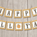 Items Similar To HAPPY FALL Y ALL Printable Banner Instant Download