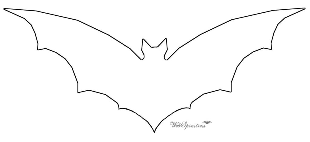 Martha Stewart Halloween Bats Template Bat Template Halloween Bats 