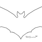 Martha Stewart Halloween Bats Template Bat Template Halloween Bats