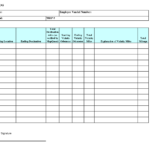 Mileage Log Templates 16 Free Printable Word PDF Excel Formats