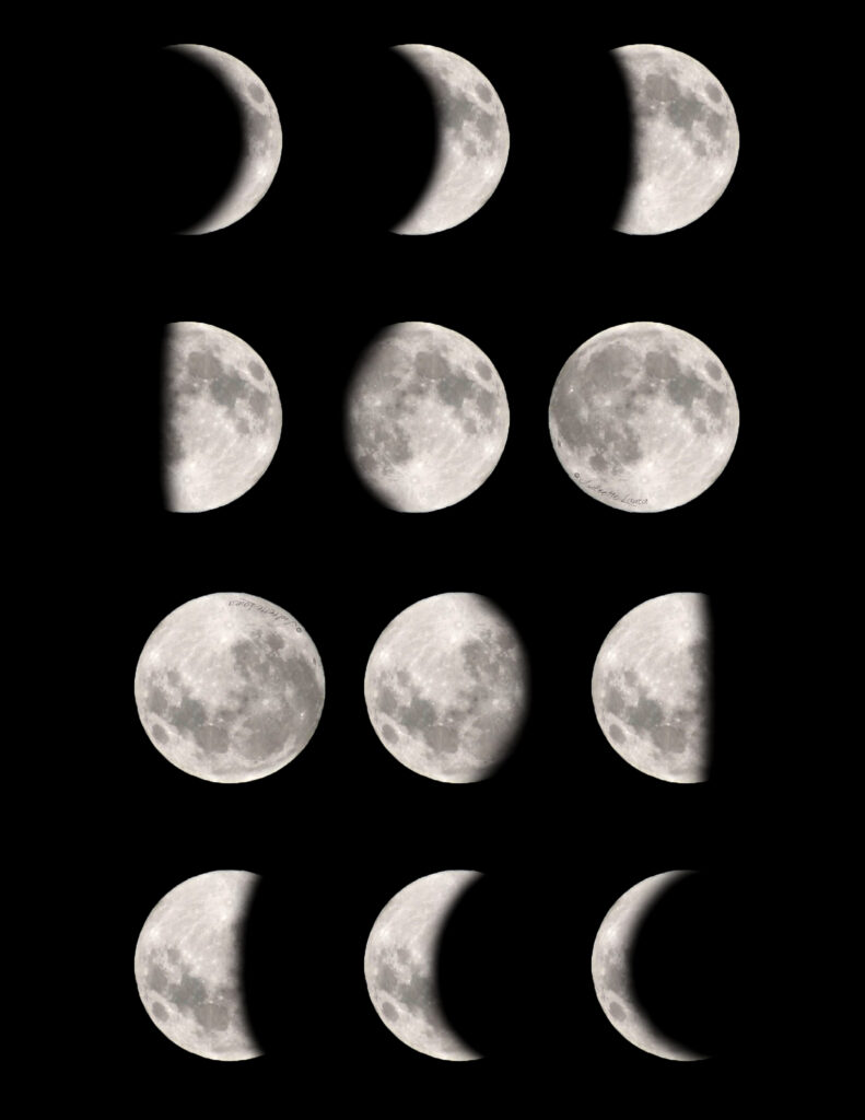 Moon Phases Free Downloadable Printable Moon Wall Art Free 