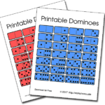 Printable Dominoes PDF