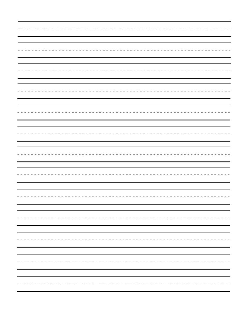 Printable First Grade Writing Paper That Are Bewitching Roy Blog