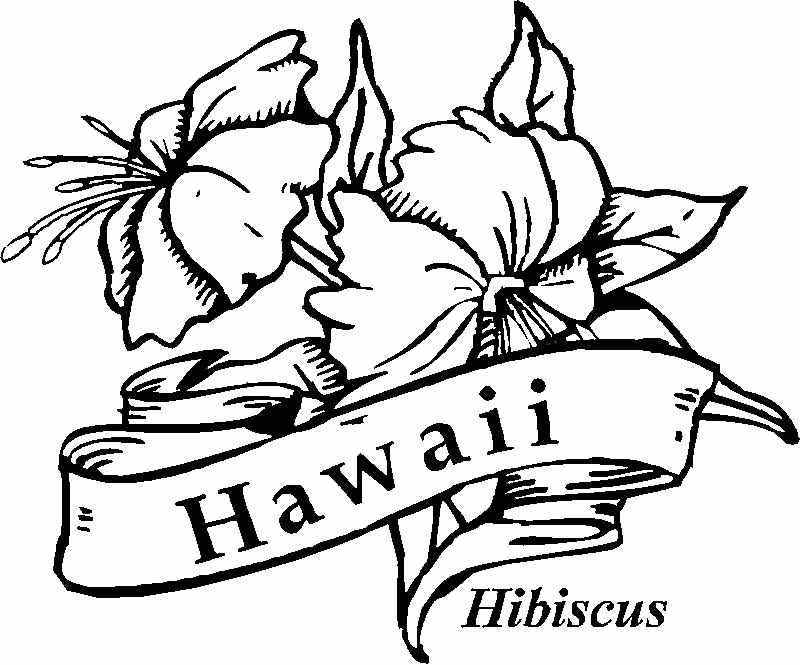 Printable Hawaiian Coloring Pages Coloring Home
