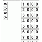 Printable Place Value Cards Thousands Class Playground