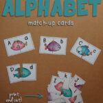 Printable Under The SeaAlphabet Match up Puzzles For Preschool