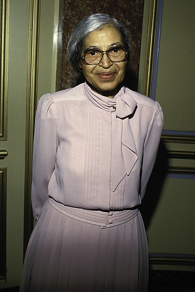 Rosa Parks Smiling Photo Print 24 X 30 Walmart Walmart