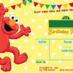 Sesame Street Birthday Invitations Online Sesame Street Birthday