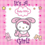 Tarjetas Hello Kitty Baby Shower Imagui