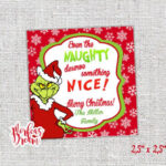 The Grinch Gift Tag Printable Gift Tags Printable Grinch Christmas