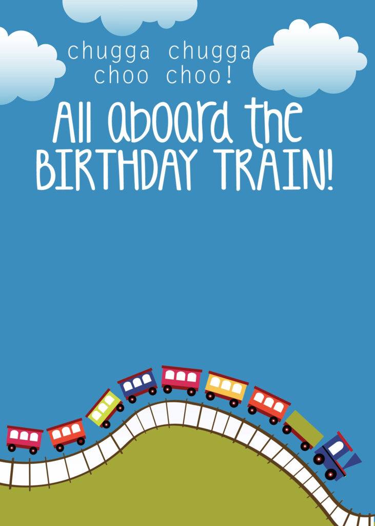 Train Birthday Party With FREE Printables How To Nest For Less 